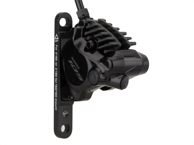 Shimano 105 BR-R7170 + ST-R7120 Disc Brake - black/front