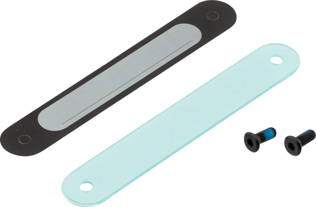 Topeak Placa de identificación de repuesto para PakGo X - negro