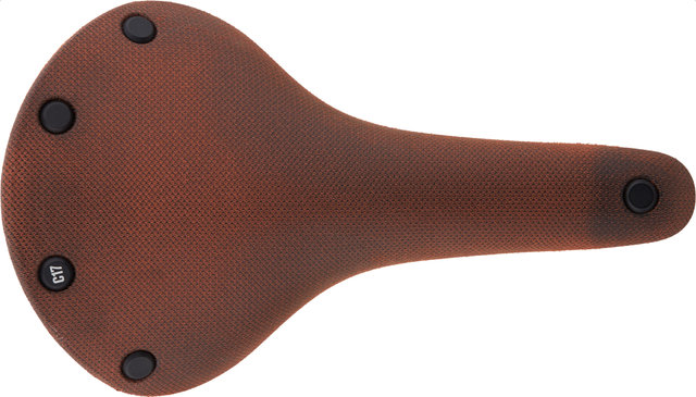 Brooks Cambium C17 All Weather Sattel - orange/162 mm