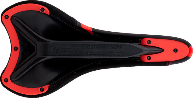 SDG I-Fly 2.0 I-Beam Saddle - black-red/universal