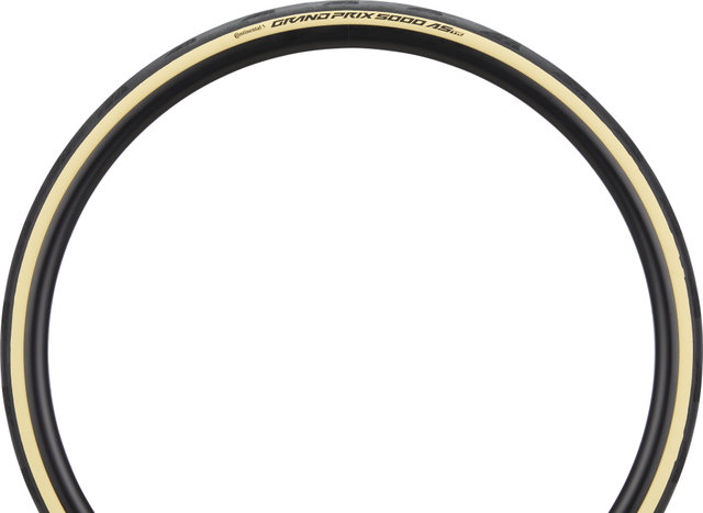 Continental Grand Prix 5000 AS Tubeless Ready 28" Faltreifen - schwarz-creme/28 "/28 mm/28-622