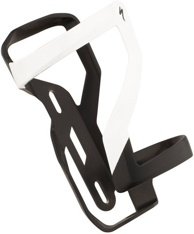 Specialized Zee Cage II Left / Right Bottle cage - matte black-white/right