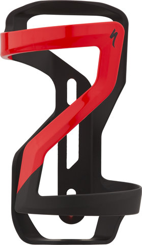 Specialized Zee Cage II Left / Right Bottle cage - matte black-flo red/right