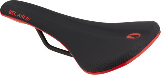 SDG Bel-Air 3.0 Saddle w/ Lux-Alloy Rails - black-red/140 mm