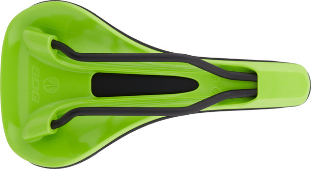SDG Selle Bel-Air 3.0 avec Rails en Lux-Alloy - black-green/140 mm
