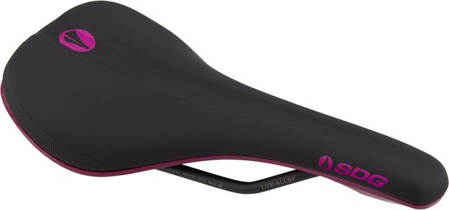 SDG Bel-Air 3.0 Sattel mit Lux-Alloy Streben - black-purple/140 mm