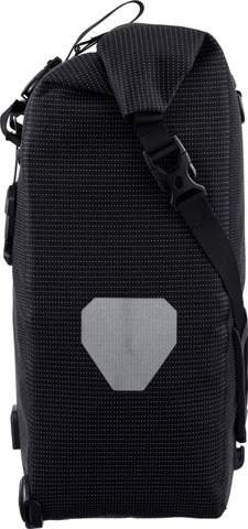 ORTLIEB Back-Roller High-Vis QL3.1 Fahrradtasche - black reflective/20 l