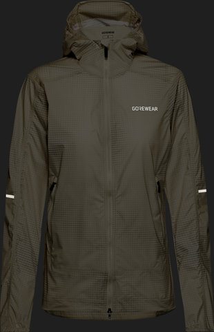 GORE Wear Fernflow Haze Women's Windbreaker - arrow tech beige lab gray | M