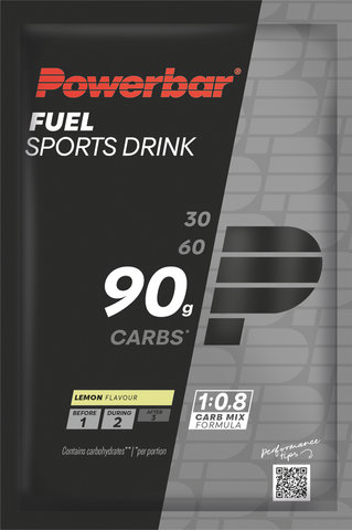 Powerbar Fuel Sports Drink 90 Drink Powder - 1 Piece - lemon/94 g