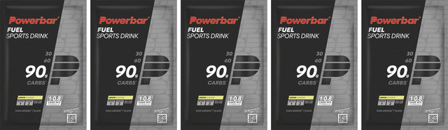 Powerbar Fuel Sports Drink 90 Getränkepulver - 5 Stück - lemon/470 g