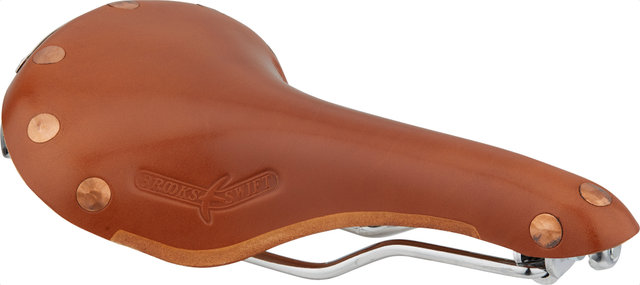 Brooks Swift Chrome Saddle - honey brown/150 mm