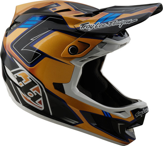 Troy Lee Designs Casque D4 Carbon MIPS - royalty black-gold/58 - 59 cm