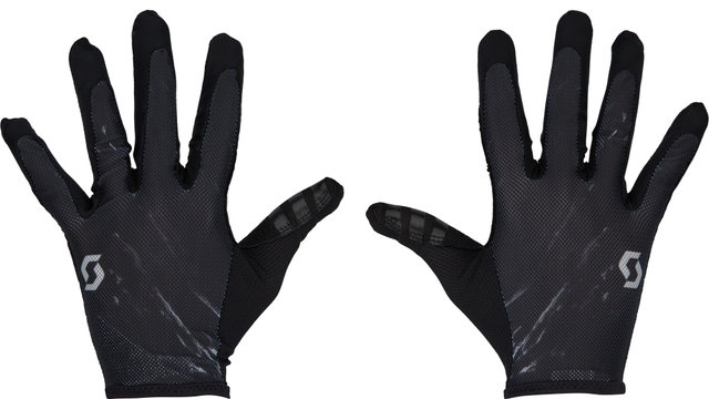 Scott Traction Full Finger Gloves - black-light grey/M