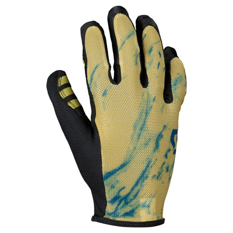 Scott Traction Full Finger Gloves - mud green-midnight blue/M