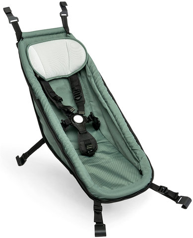 Croozer Baby Seat for Kid Trailer from 2014 Kraams Collection - jungle green/universal