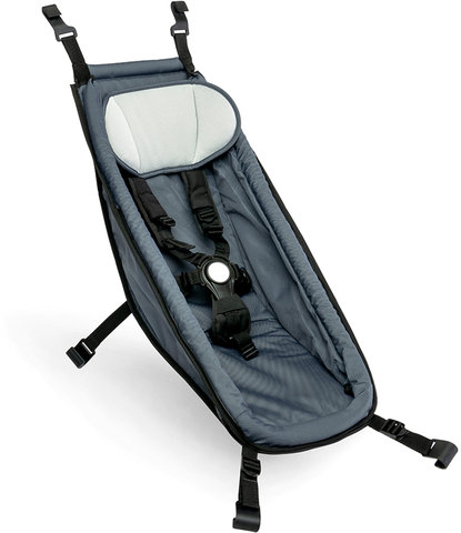 Croozer Siège Bébé pour Remorque Kid àpd 2014 Collection Kraams - graphite blue/universal