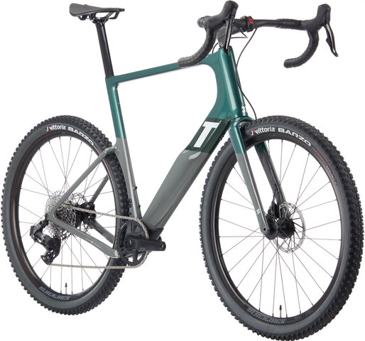 3T Vélo Gravel Électrique Exploro RaceMax Boost Rival XPLR 27,5" emerald - emerald-grey/XL