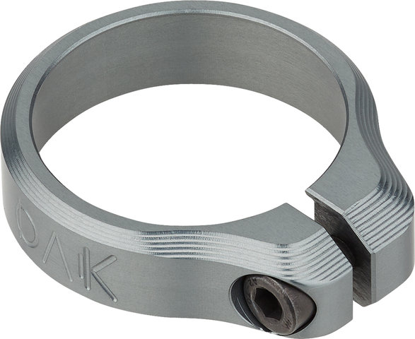 OAK Components Abrazadera de sillín Orbit - lunar grey/38,5 mm