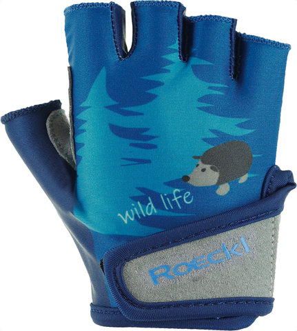 Roeckl Turgi Kids Halbfinger-Handschuhe - tide blue/4