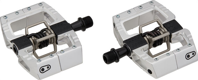 crankbrothers Pedales de clip Mallet DH - hp silver/universal