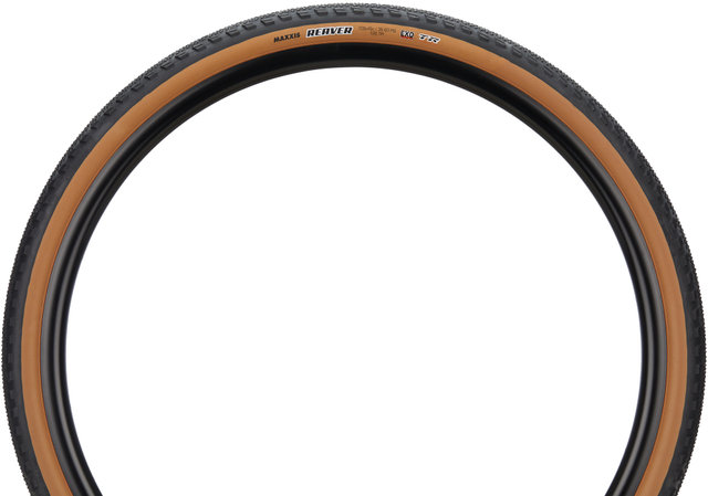 Maxxis Reaver Dual EXO TR 28" Folding Tyre - black-tanwall/45-622 (700x45c)