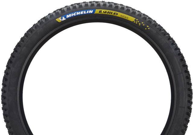 Michelin E-Wild Rear Racing TLR 27,5" Faltreifen - schwarz-blau-gelb/27,5x2,6