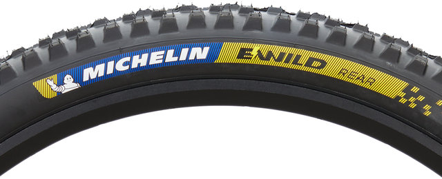 Michelin E-Wild Rear Racing TLR 29" folding tyre - black-blue-yellow/29x2.60