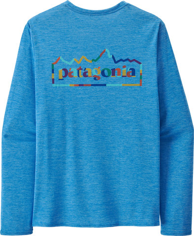 Patagonia Capilene Cool Daily Graphic L/S Shirt - unity fitz-vessel blue-xdye/M