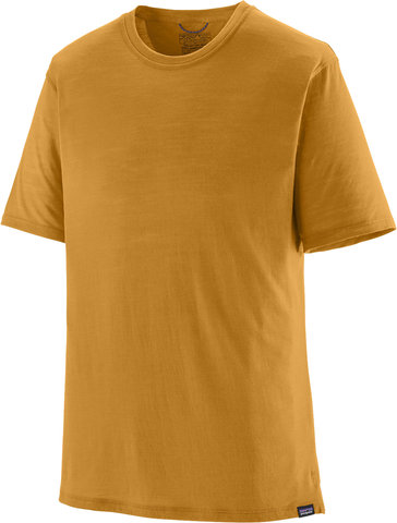 Patagonia Camiseta Capilene Cool Merino S/S Shirt - pufferfish gold/M