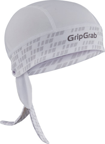 GripGrab Bonnet Sous-Casque Bandana - blanc/one size