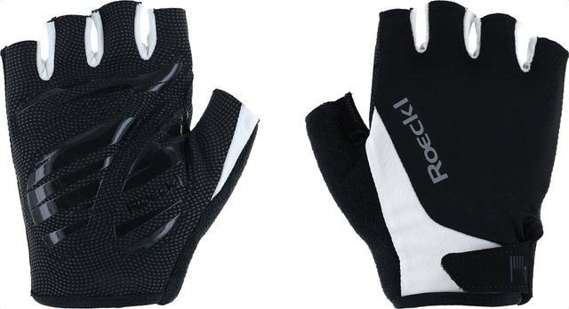Roeckl Basel 2 Half Finger Gloves - black-white/8