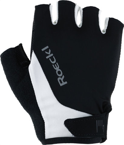 Roeckl Basel 2 Half Finger Gloves - black-white/8