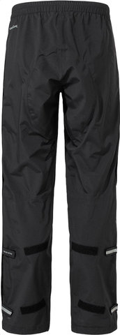 VAUDE Pantalones impermeables para hombre Mens Yaras Rain Zip Pants IV - black/M