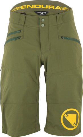 Endura Pantalones cortos SingleTrack II Shorts - olive green/M