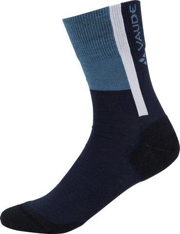 VAUDE All Year Wool Socks - dark sea/42-44