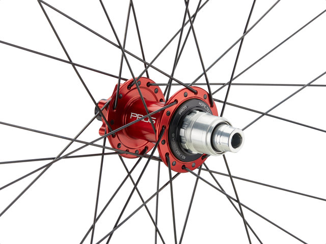 Hope Pro 5 + Fortus 30 SC Disc 6-Loch 29" Boost Wheelset - red/29" set (front 15x110 Boost + rear 12x148 Boost) SRAM XD