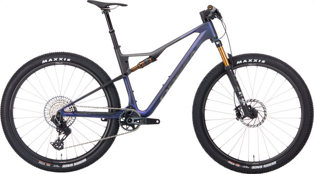 Orbea Oiz M-Team AXS Carbon 29" Mountainbike - tanzanite carbon view-carbon raw-matt/L