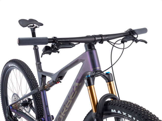 Orbea Oiz M-Team AXS Carbon 29" Mountain Bike - tanzanite carbon view-carbon raw-matt/L