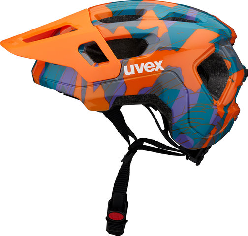 uvex react jr. Helmet - papaya camo/52 - 56 cm