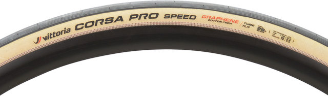 Vittoria Pneu Souple Corsa Pro Speed TLR G2.0 28" - noir-para/28-622 (700x28C)