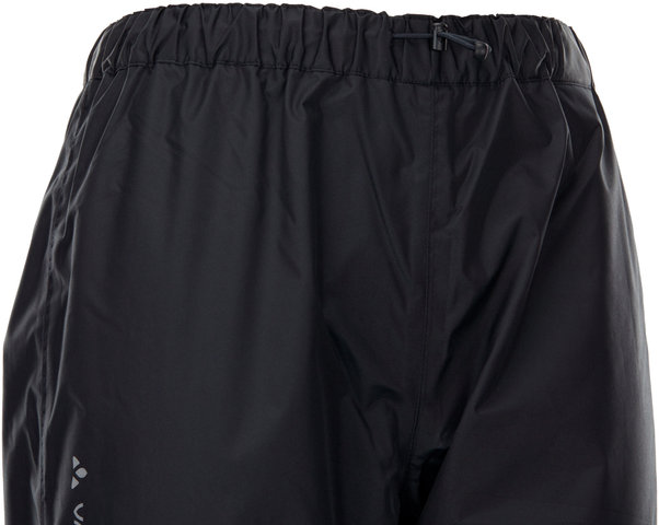 VAUDE Womens Fluid Pants Regenhose - black/34