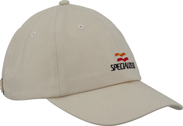 Specialized Flag Graphic 6 Panel Dad Cap - white mountains/one size