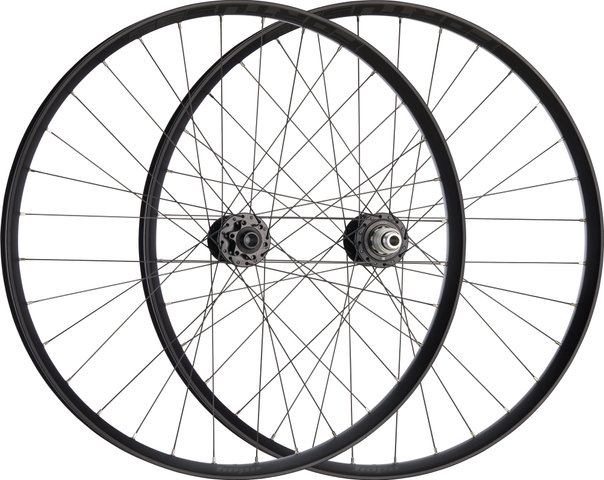 Hope Pro 5 + Fortus 35 Disc 6-bolt 27.5" Boost Wheelset - black/27.5" set (front 15x110/Boost+ rear 12x148 Boost) SRAM XD