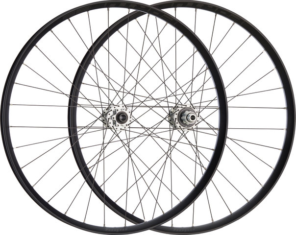 Hope Pro 5 + Fortus 35 Disc 6-bolt 27.5" Boost Wheelset - silver/27.5" set (front 15x110/Boost+ rear 12x148 Boost) SRAM XD