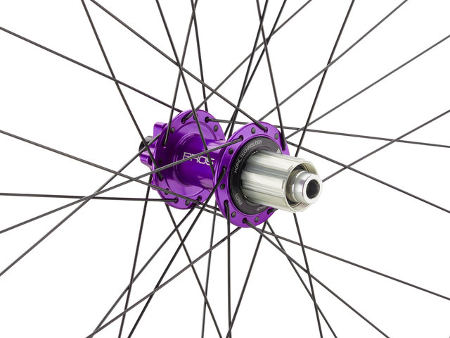 Hope Pro 5 + Fortus 35 Disc 6-Loch 27,5" Boost Laufradsatz - purple/27,5" Satz (VR 15x110 Boost + HR 12x148 Boost) Shimano