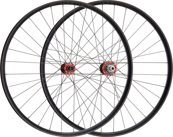 Hope Pro 5 + Fortus 30 SC Disc Center Lock 29" Boost Wheelset - red/29" set (front 15x110 Boost + rear 12x148 Boost) SRAM XD