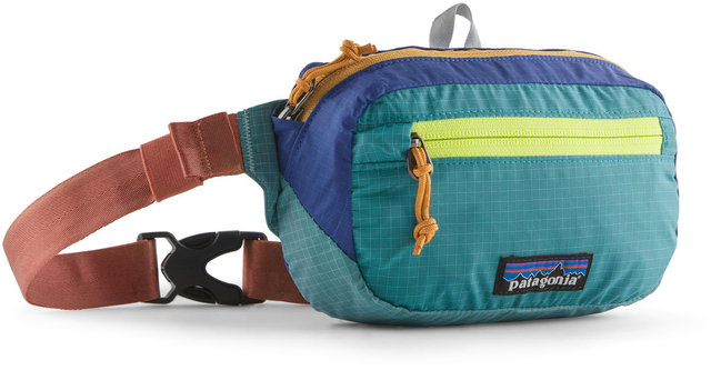 Patagonia Ultralight Black Hole Mini Hip Pack - patchwork-subtidal blue/1 litre