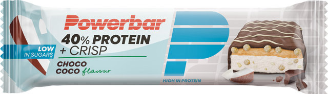 Powerbar 40% Protein + Crisp Riegel - choco coco/40 g