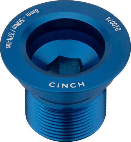 Race Face Left Crank Bolt for Cinch Crankset - gloss blue/universal