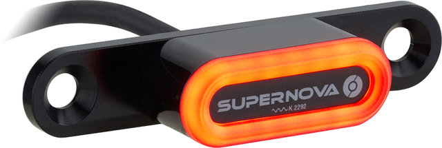 Supernova TL3 Mini LED Rücklicht für Gepäckträgermontage mit StVZO-Zulassung - schwarz/universal